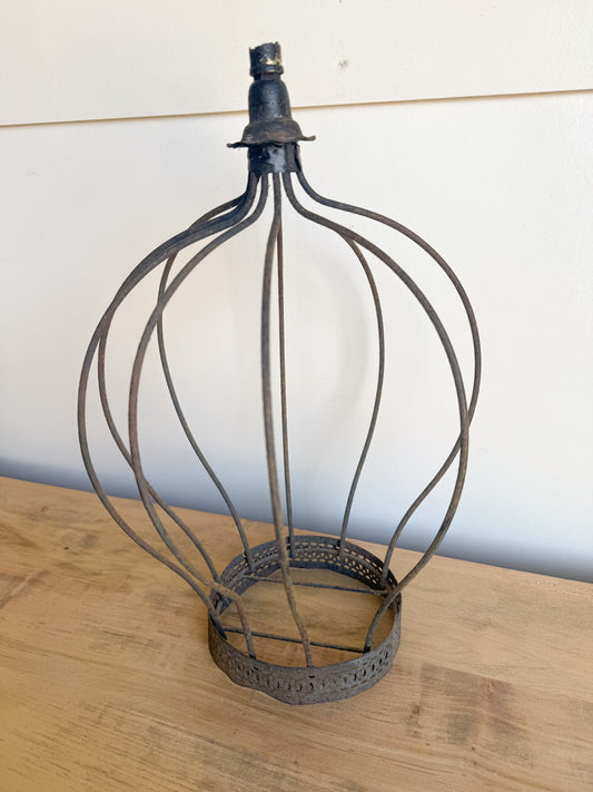 15” Tall Crown Shaped Topiary Cloche