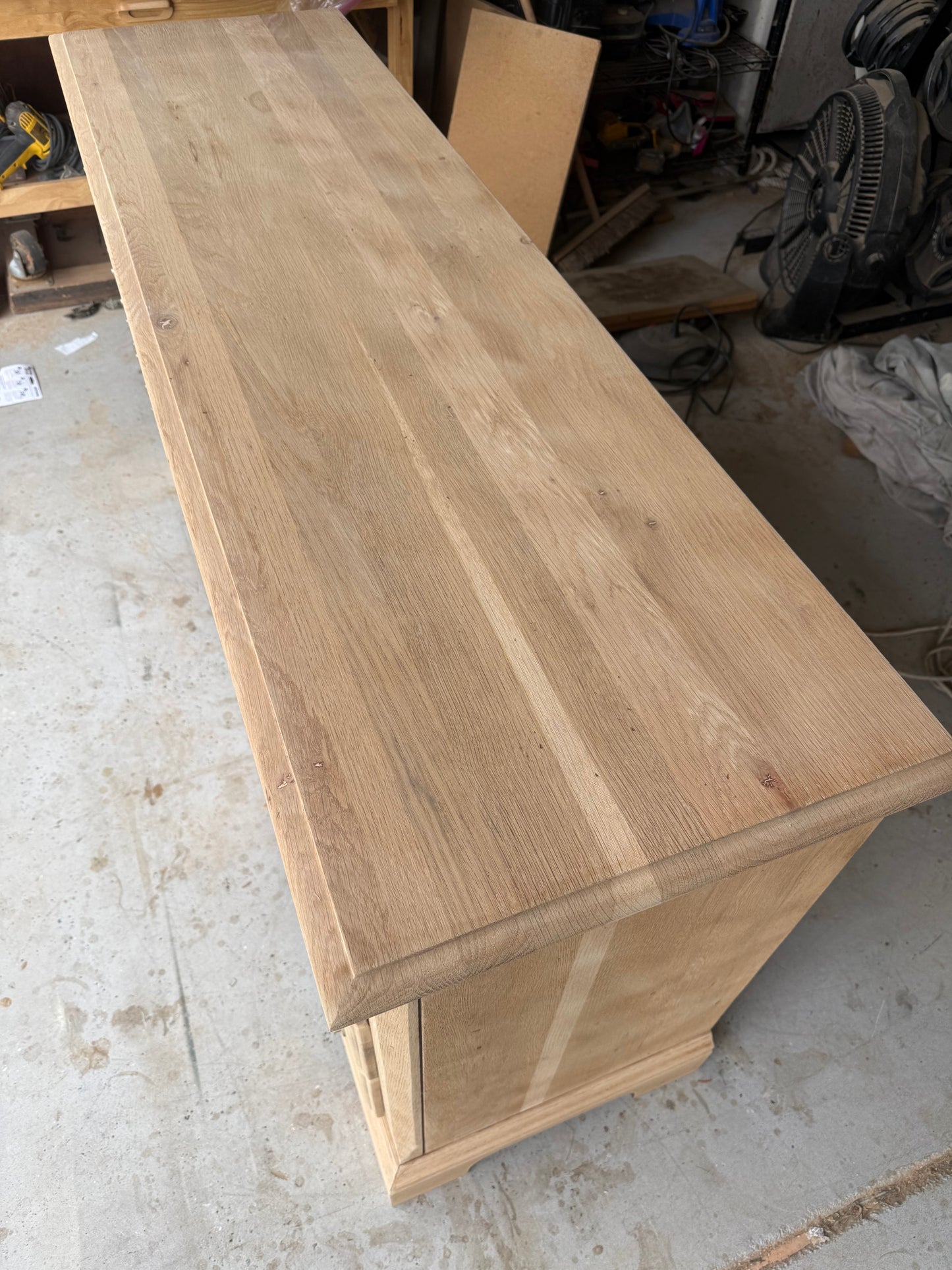 7-Drawer Bleached Dresser