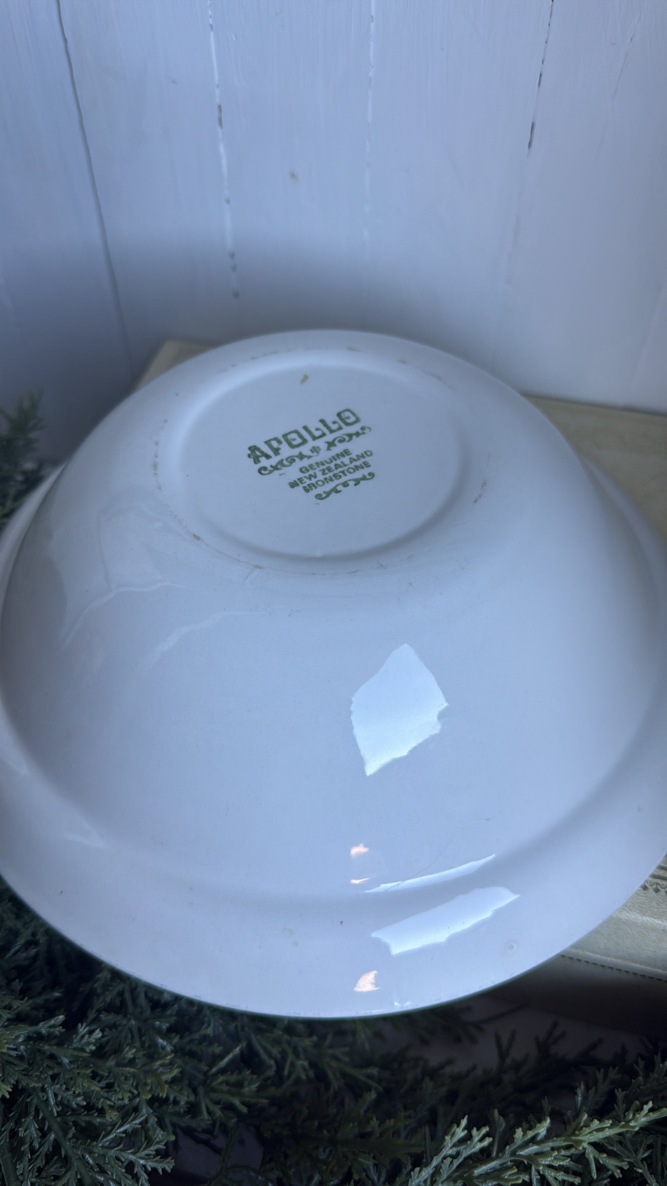 Large Ironstone Bowl