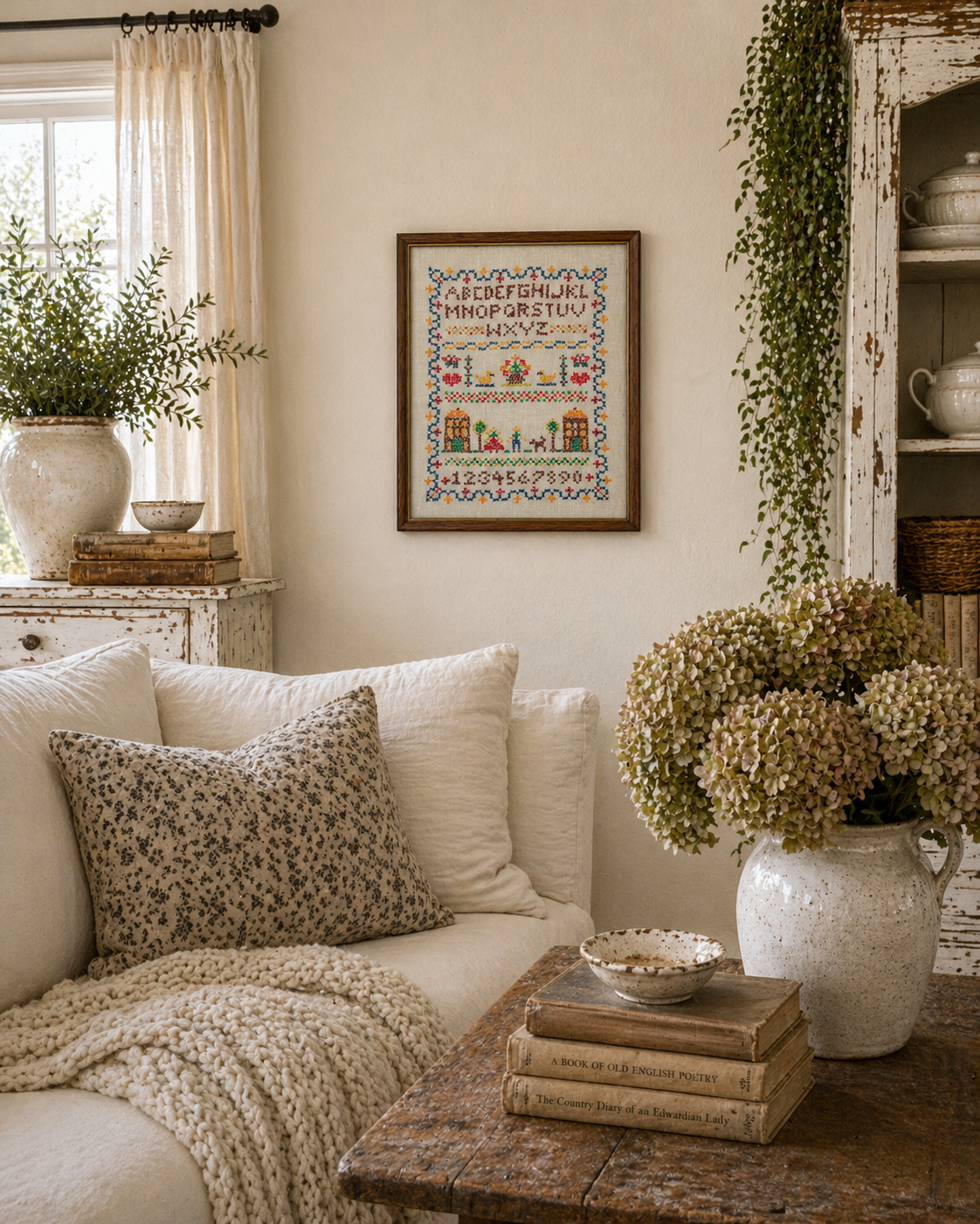 11x14 Alphabet Cross Stitch