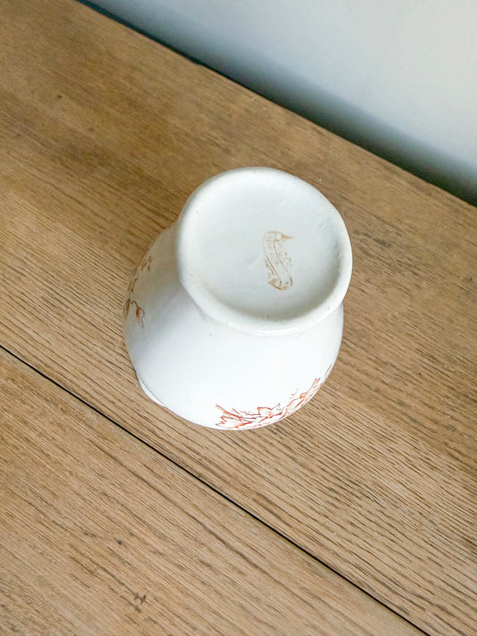 Rust Color Ironstone Creamer