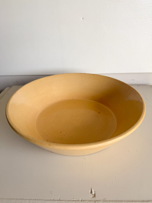 Yellow Pottery Bowl
