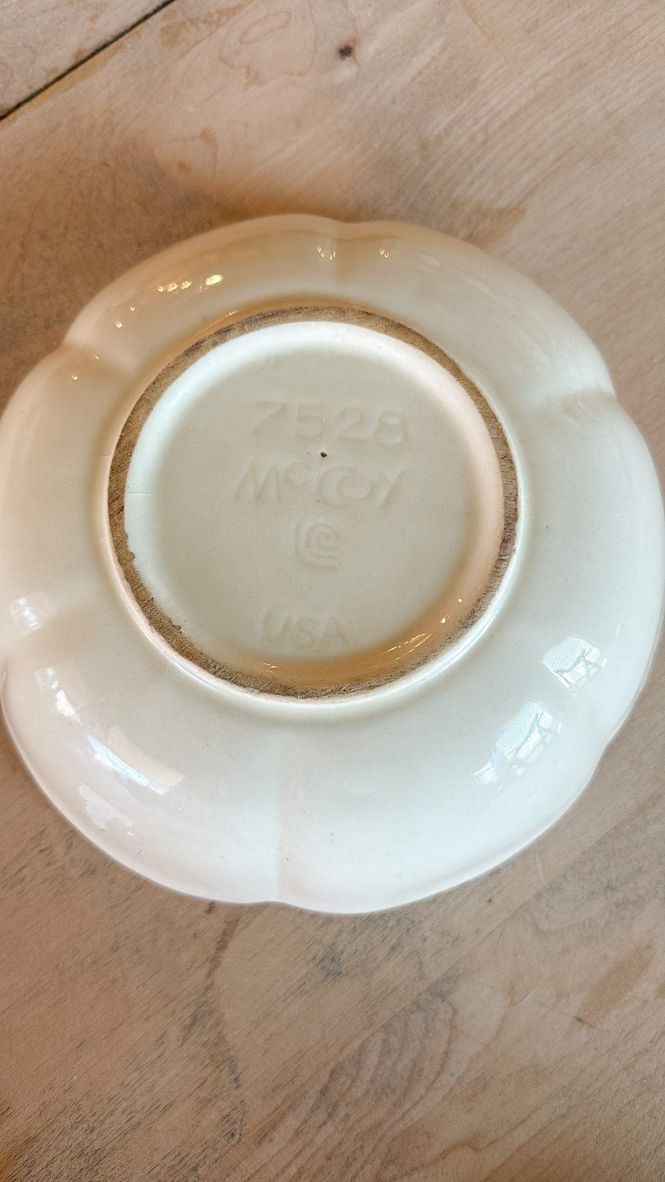 McCoy Scalloped Bowl