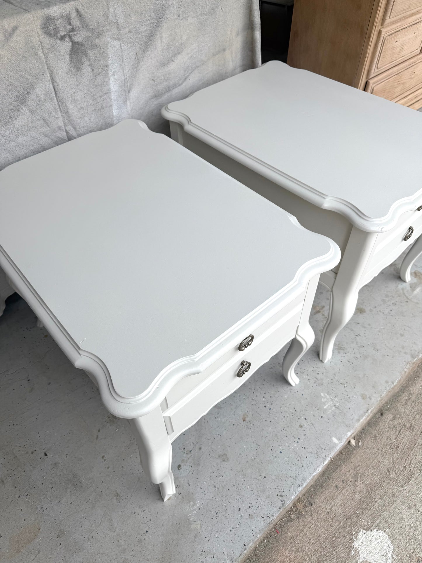 Pair of French Provincial Nightstands/EndTables