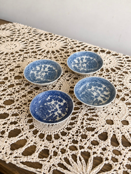 Blue Willow Butterpats