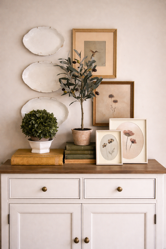 Vintage Carnation Print