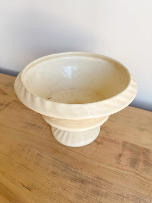 USA Pottery Pedestal Bowl