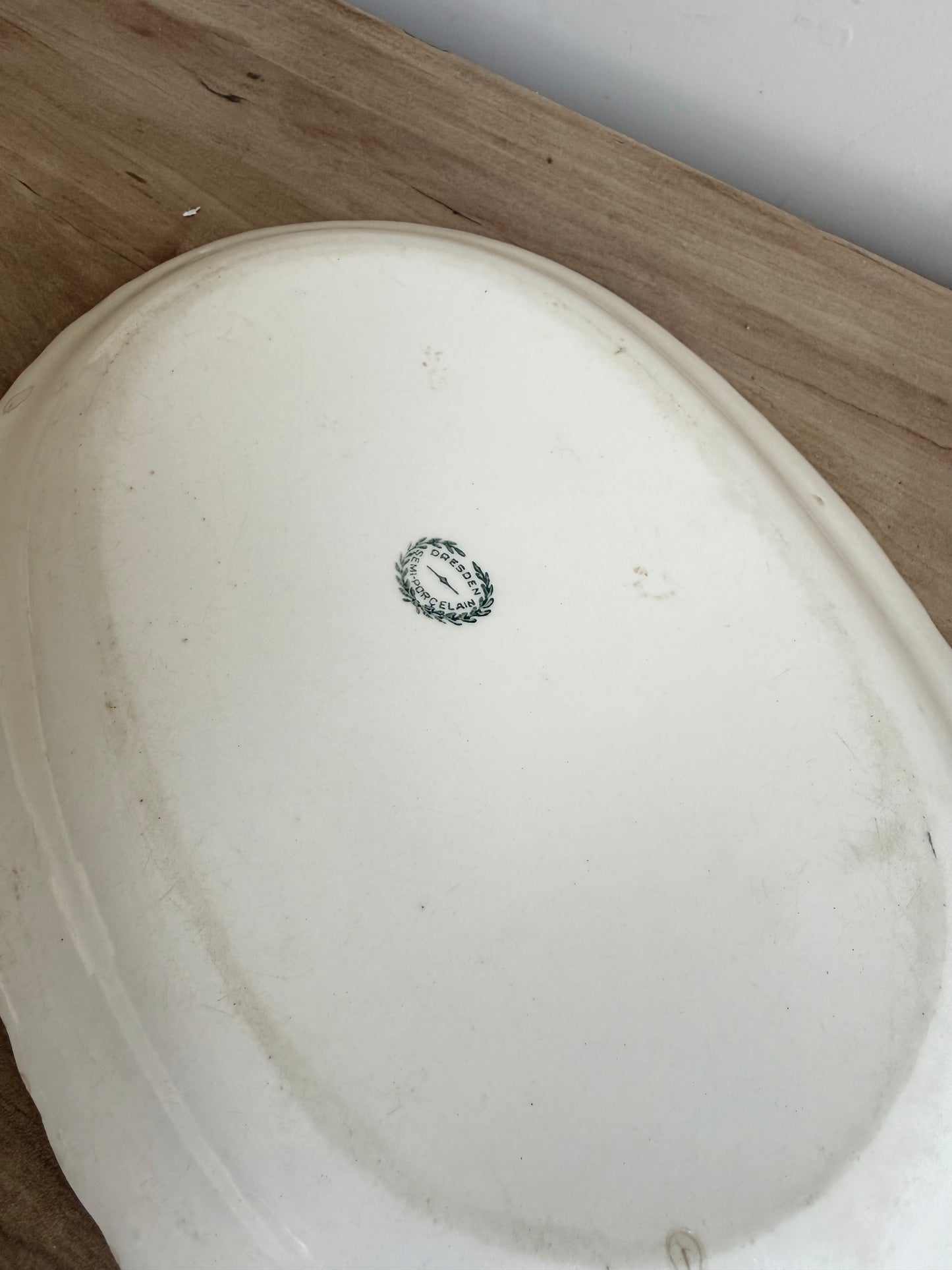 13.5” Ironstone Platter