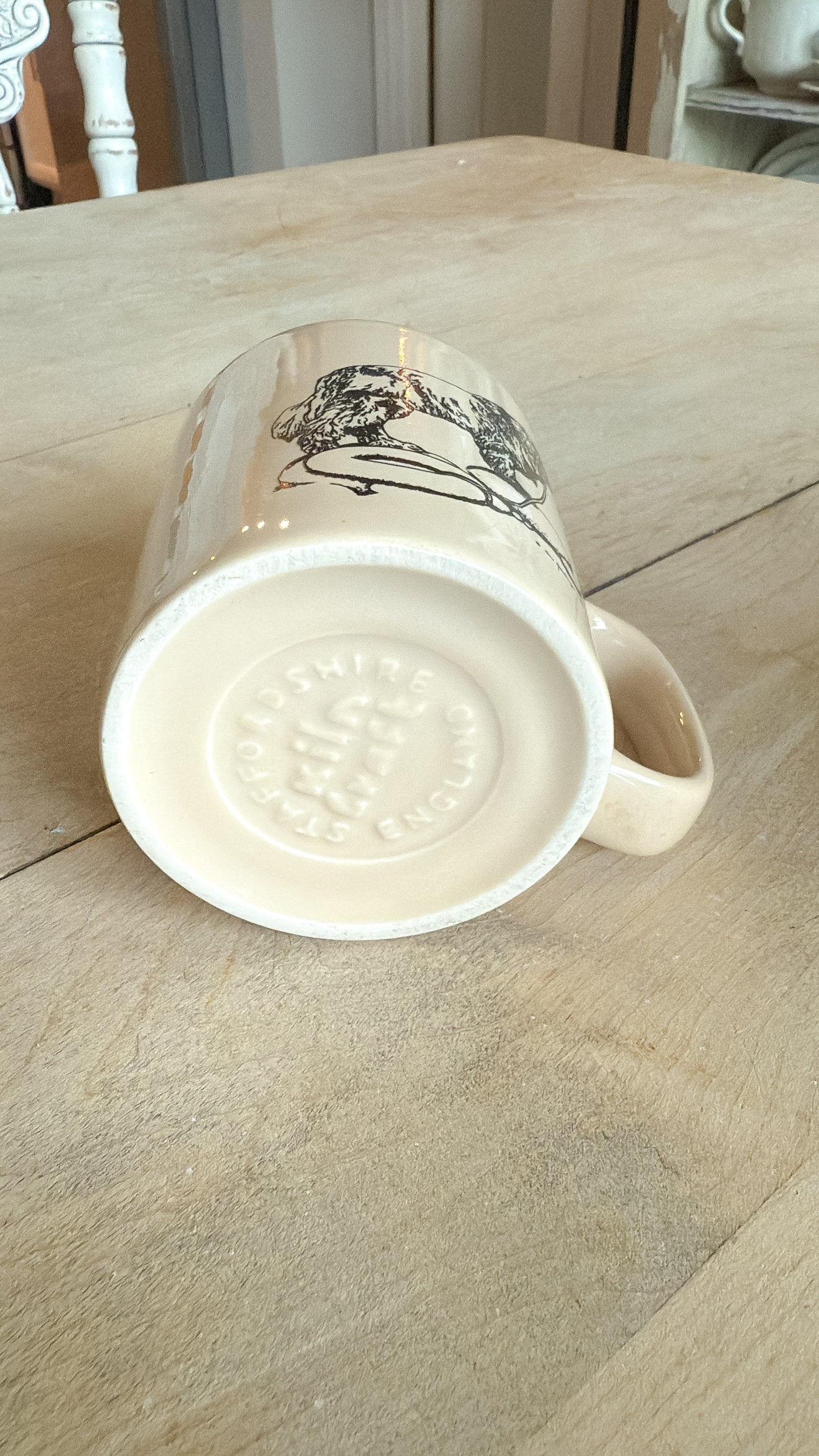 Staffordshire England Dog Mug