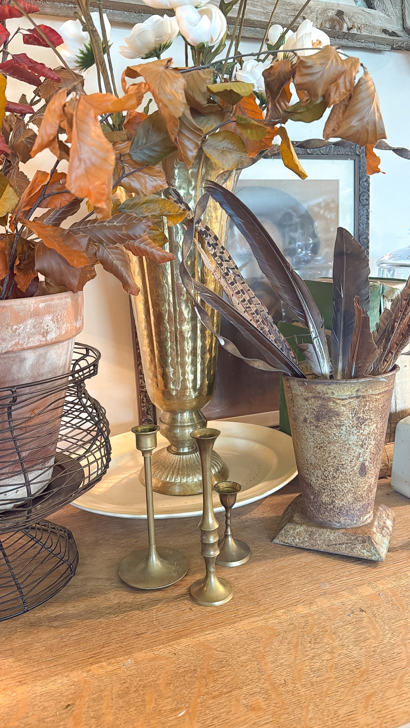 Rusty Metal Basket