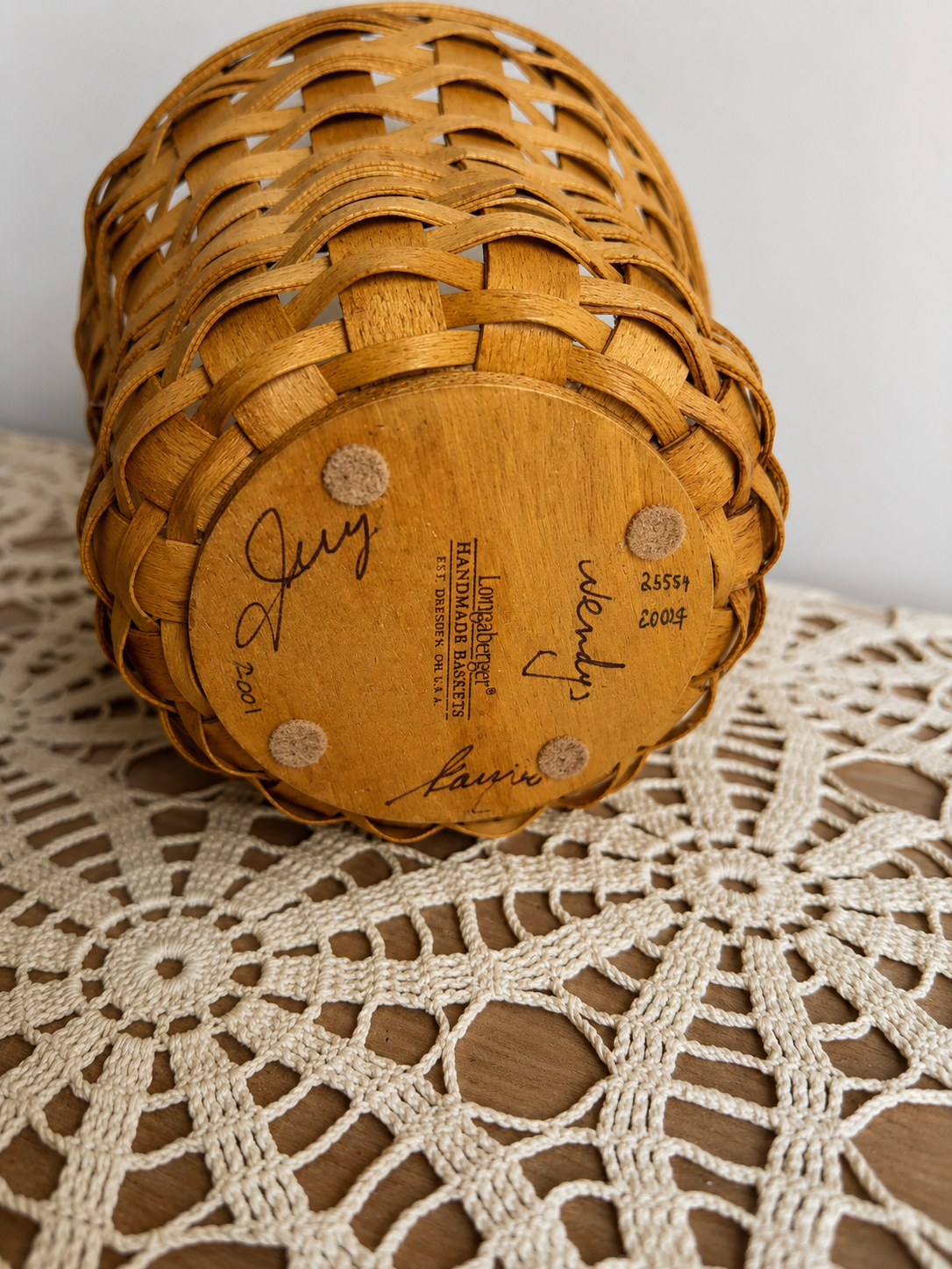 7” Tall Longaberger Basket