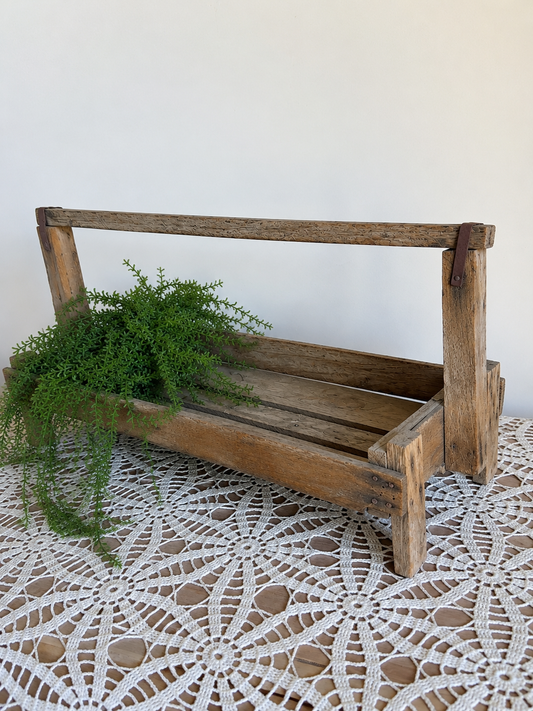 Primitive Handmade Tool Caddy
