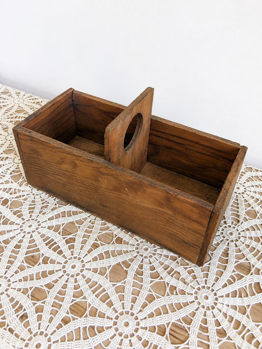 Primitive Handmade Tool Caddy