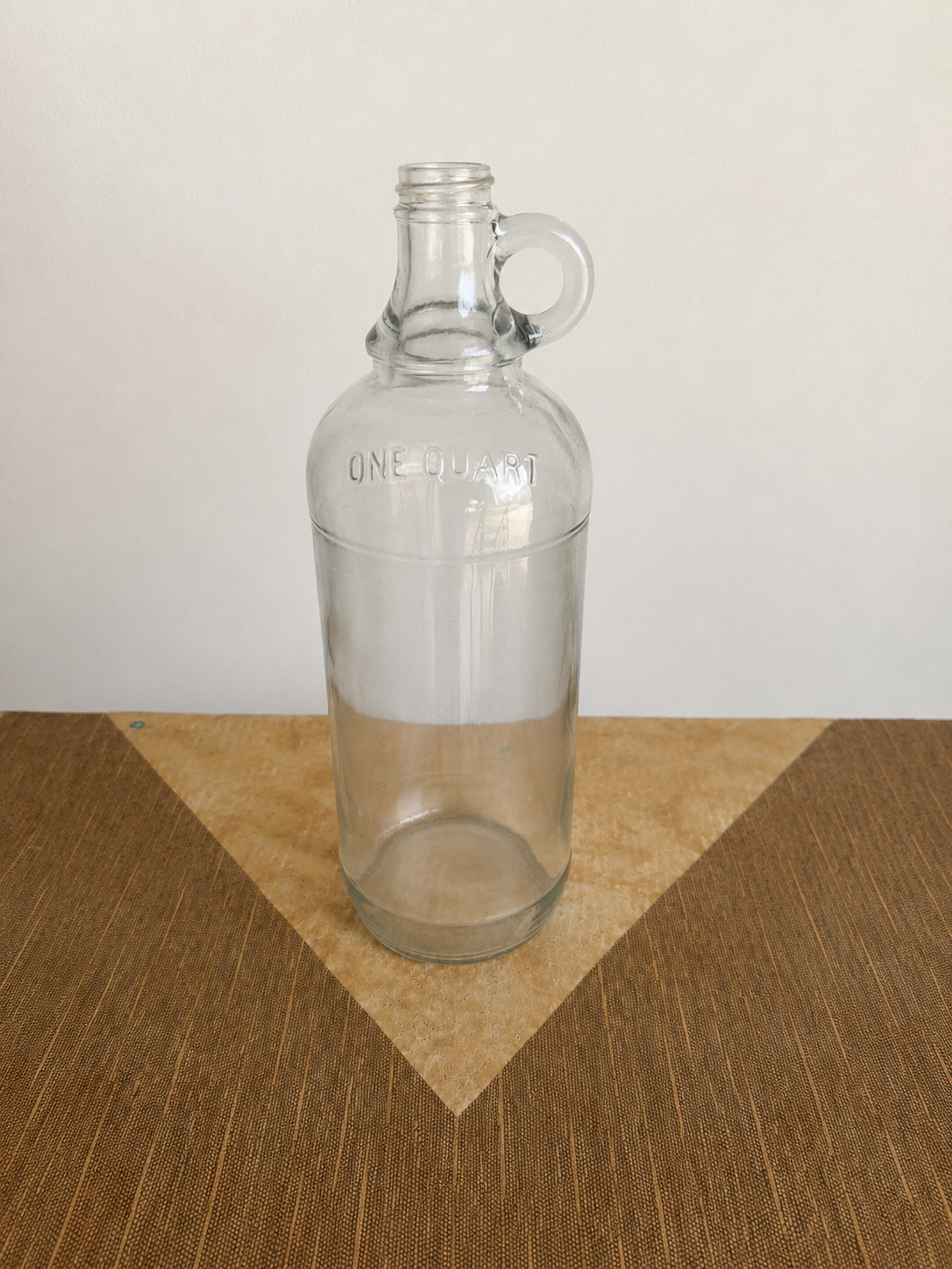 Vintage One Quart Finger Looped Bottle