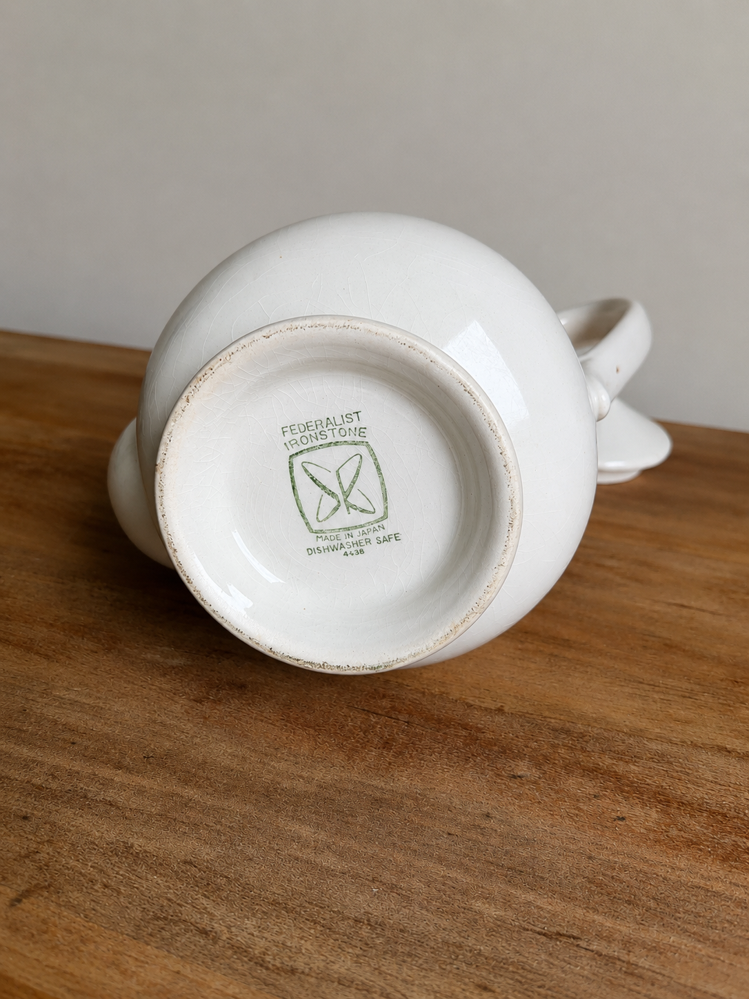 10” Tall Ironstone Teapot