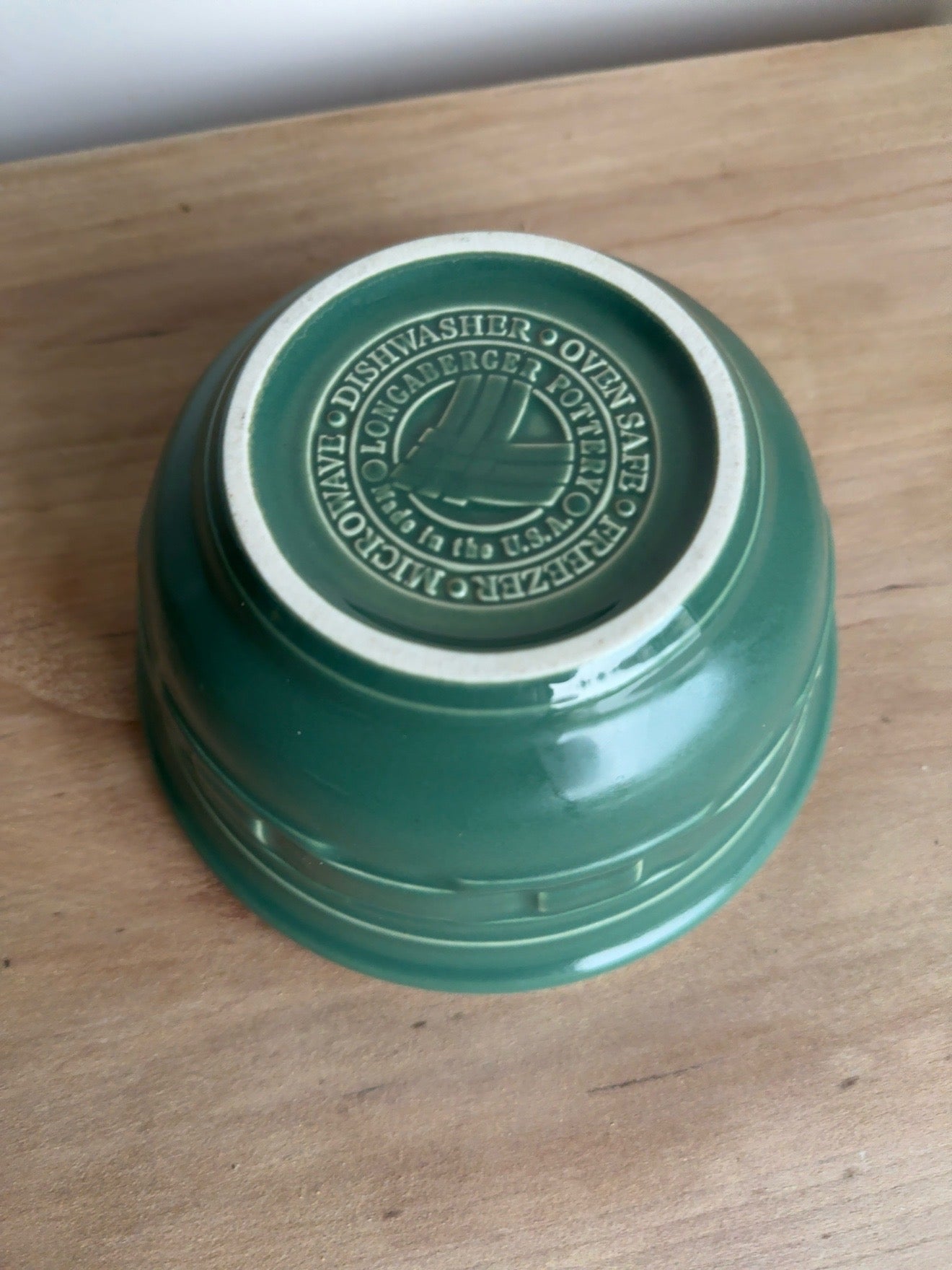 Green Longaberger Bowl