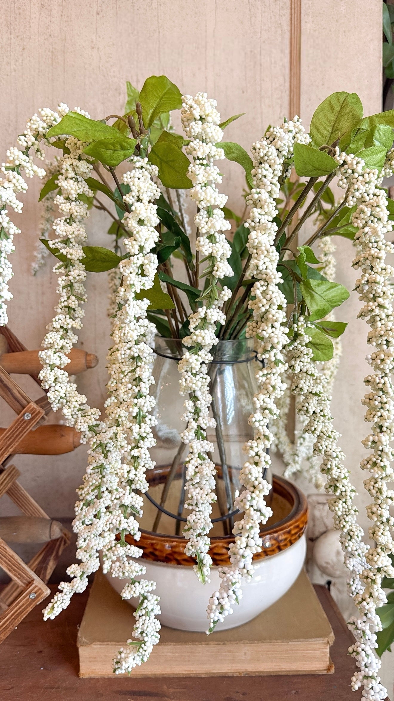 Cream Amaranthus Stem