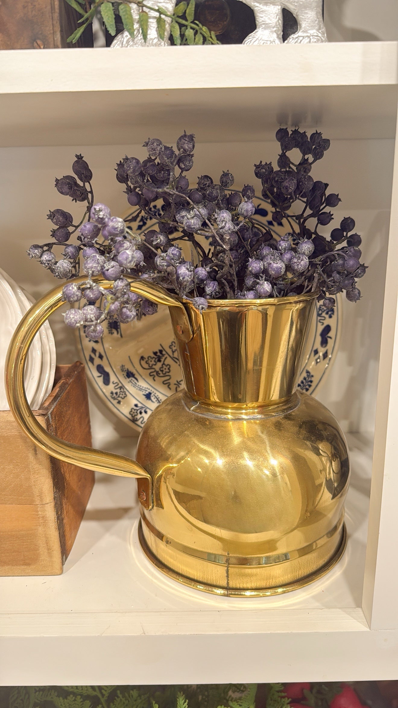 Vintage Gold Pitcher