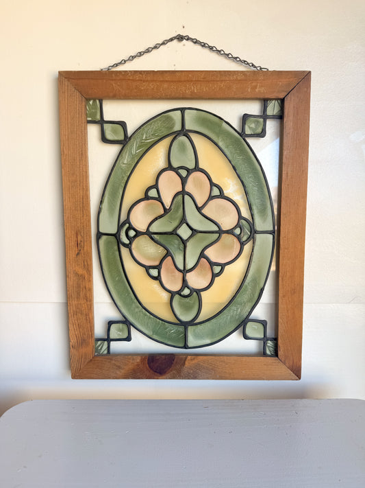 18.5” x 14.5” Stained Glass