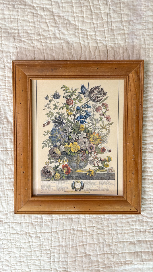 May Floral Print