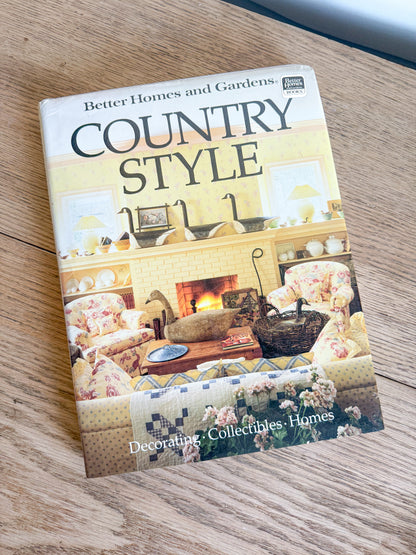 Country Style Hardcover Book