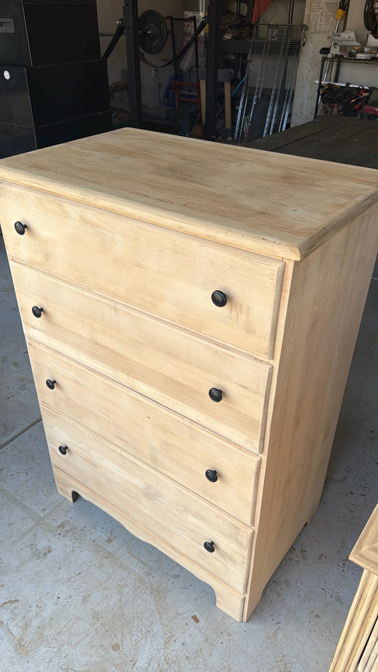 Bleached Chest of Drawers