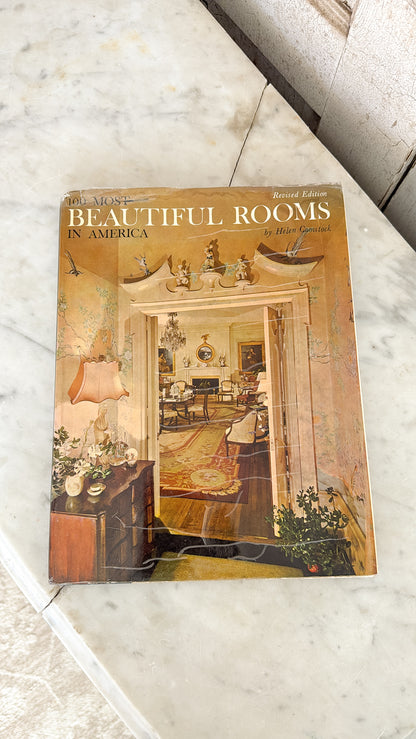 Vint. '100 Most Beautiful Rooms In America Book'