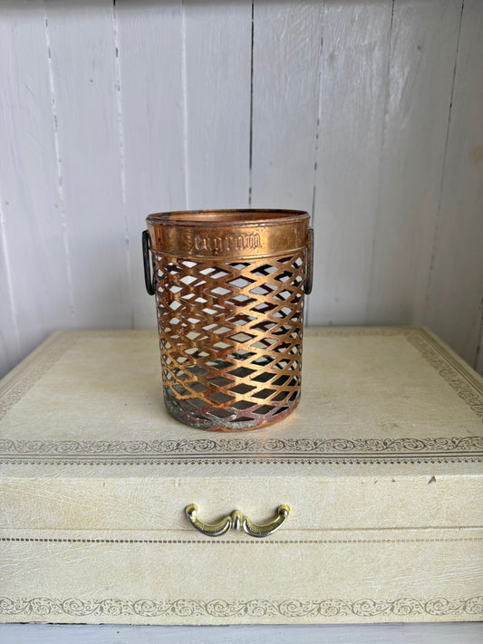 4.5” Tall Vintage Copper Cup