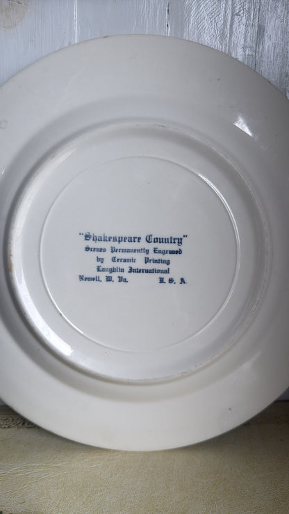 ‘Shakespeare’ Ironstone Plate