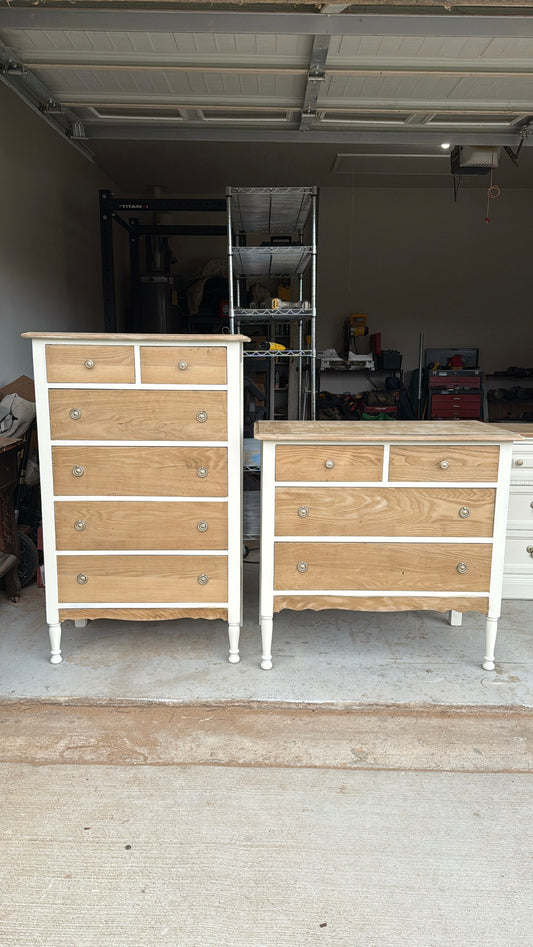 Bleach + White Dresser set