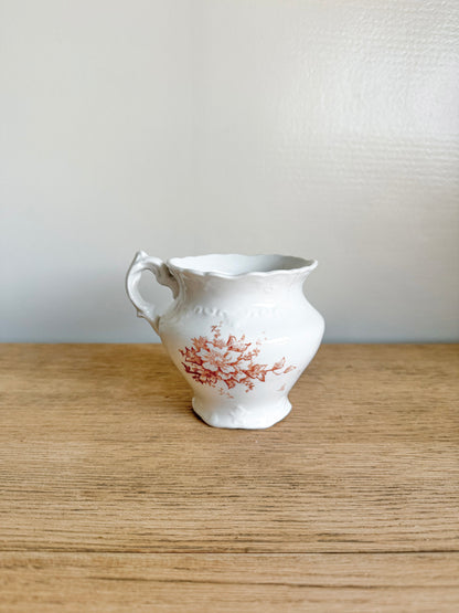 Rust Color Ironstone Creamer