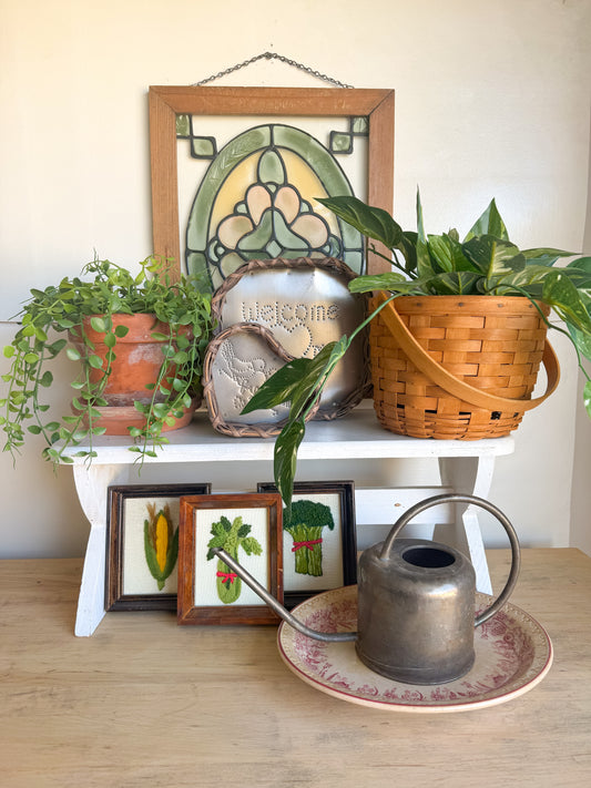 18.5” x 14.5” Stained Glass