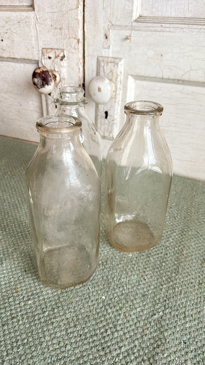 Quart Glass Milk Bottle