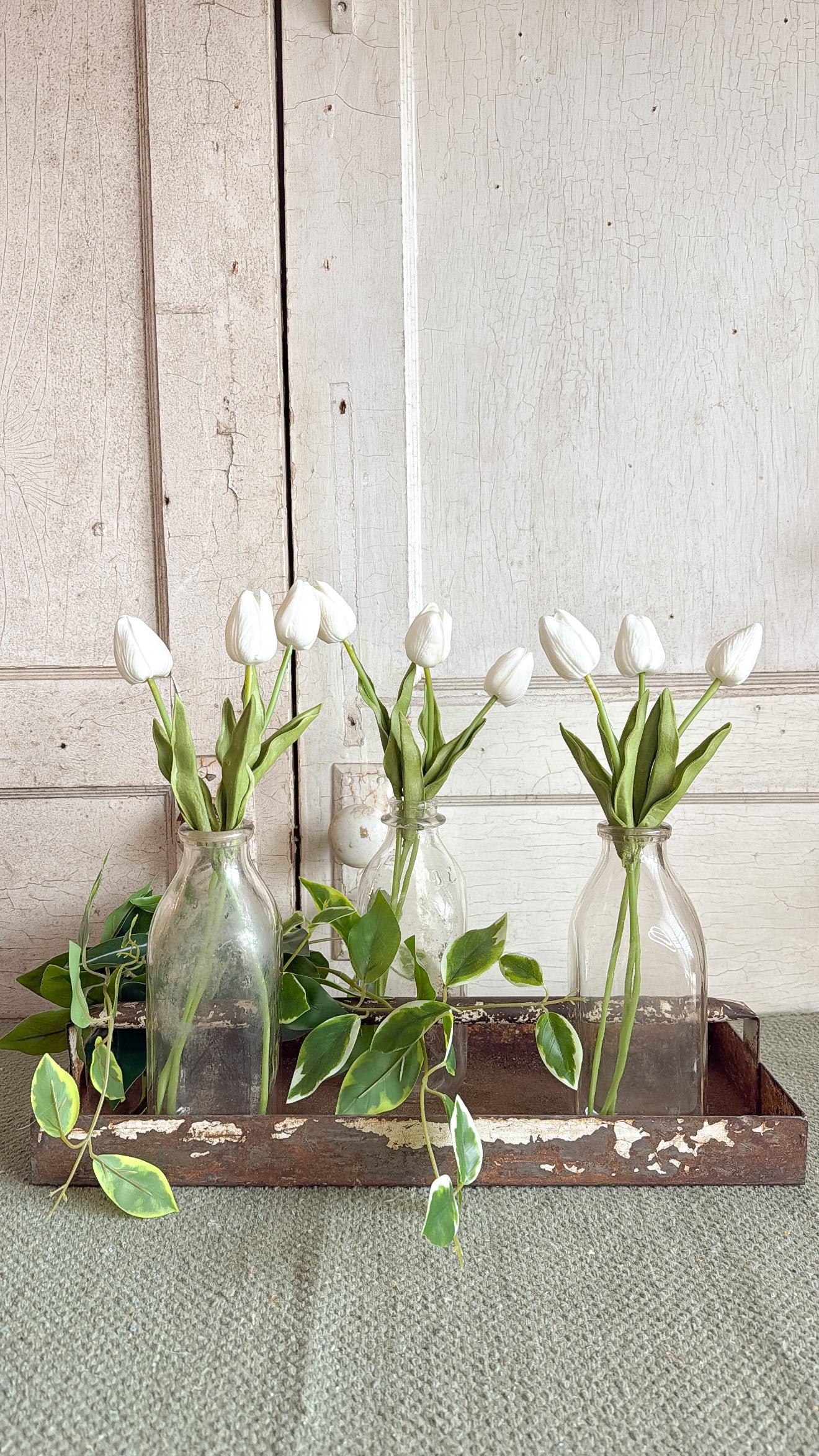 Quart Glass Milk Bottle