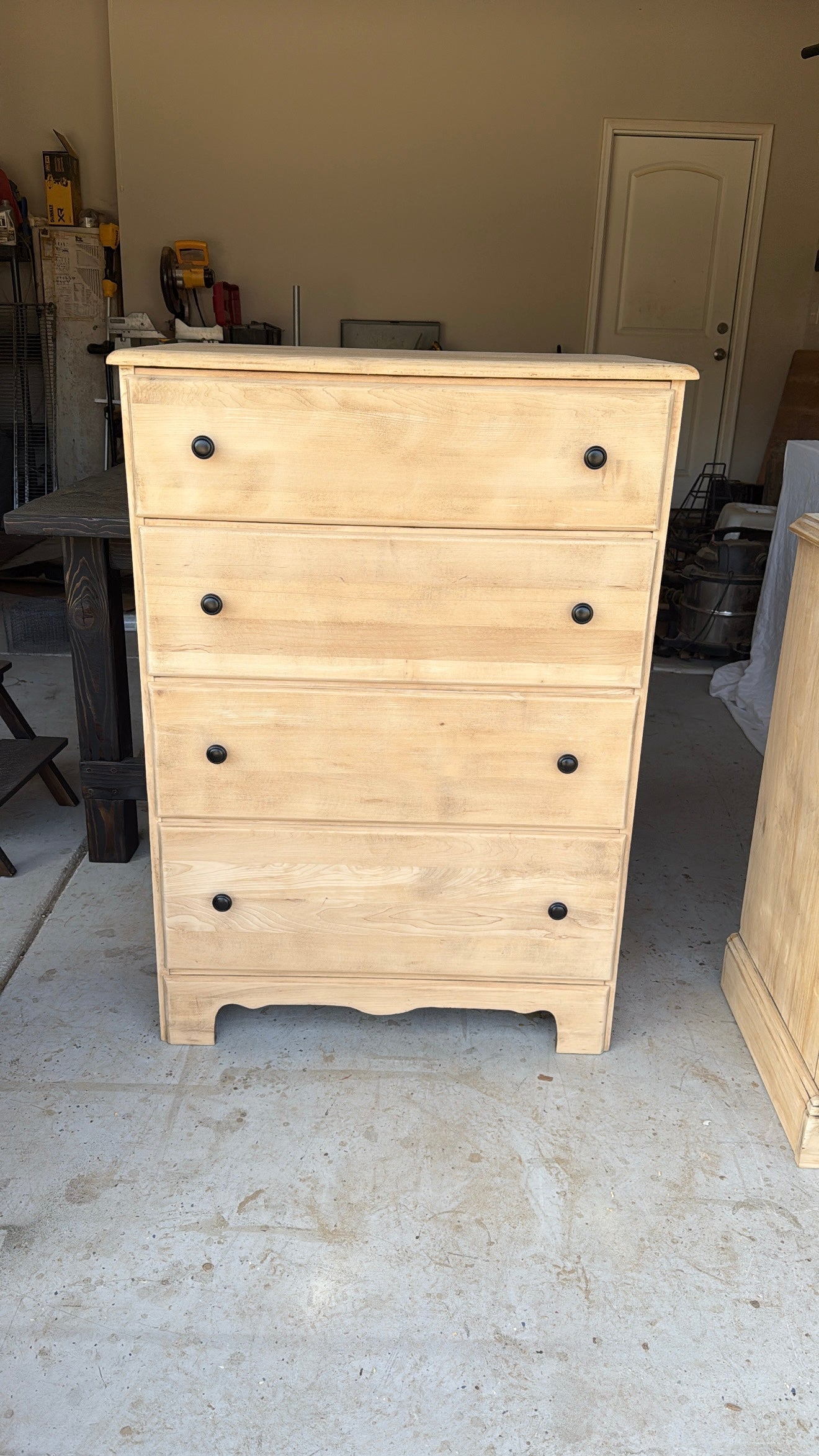 Bleached Chest of Drawers
