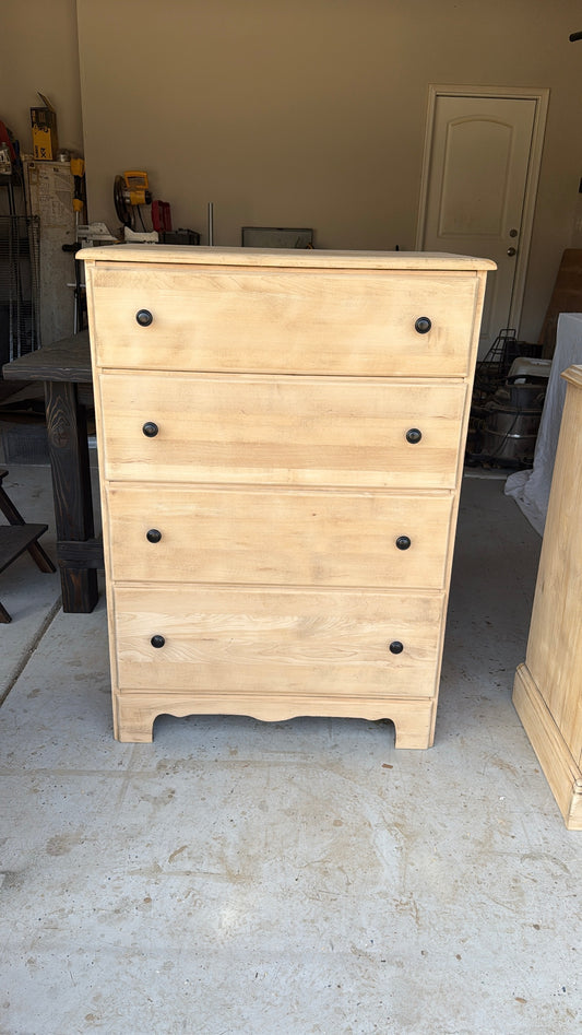 Bleached Chest of Drawers