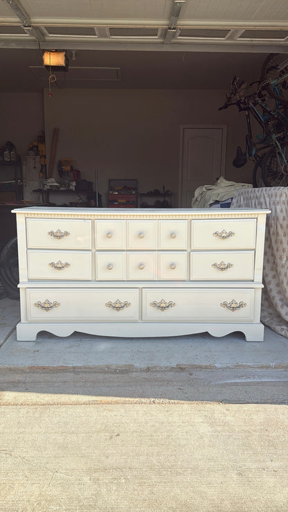 Taupe 8-Drawer Dresser