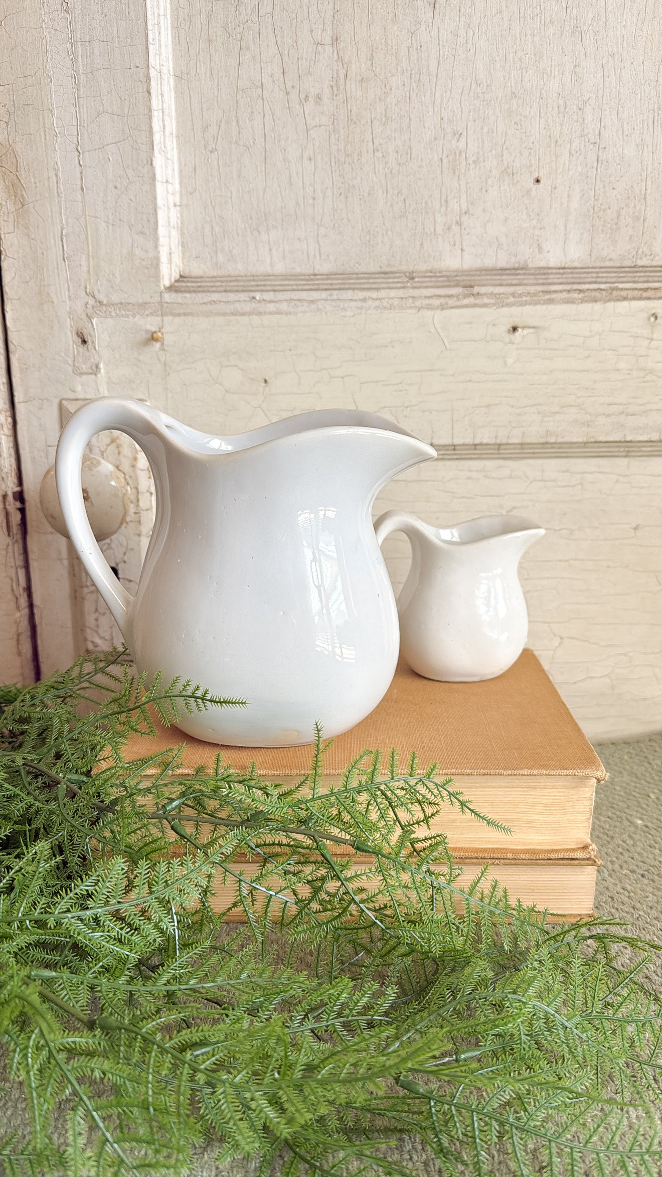 Vintage Mini McCoy Milk Pitcher