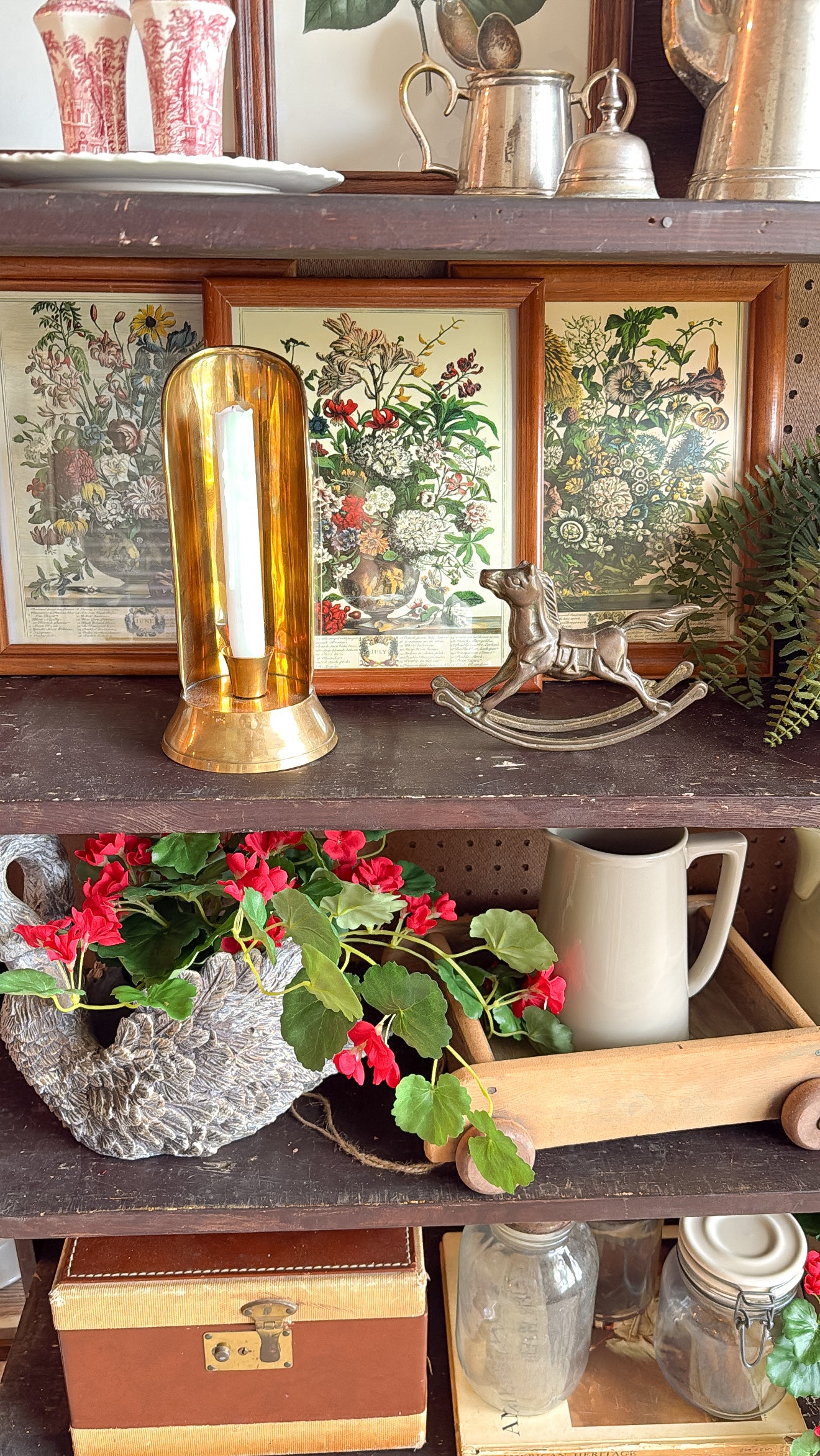Brass Rocking Horse