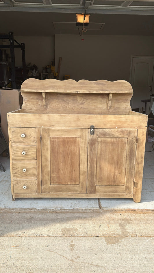Bleached Cupboard / Dry Sink