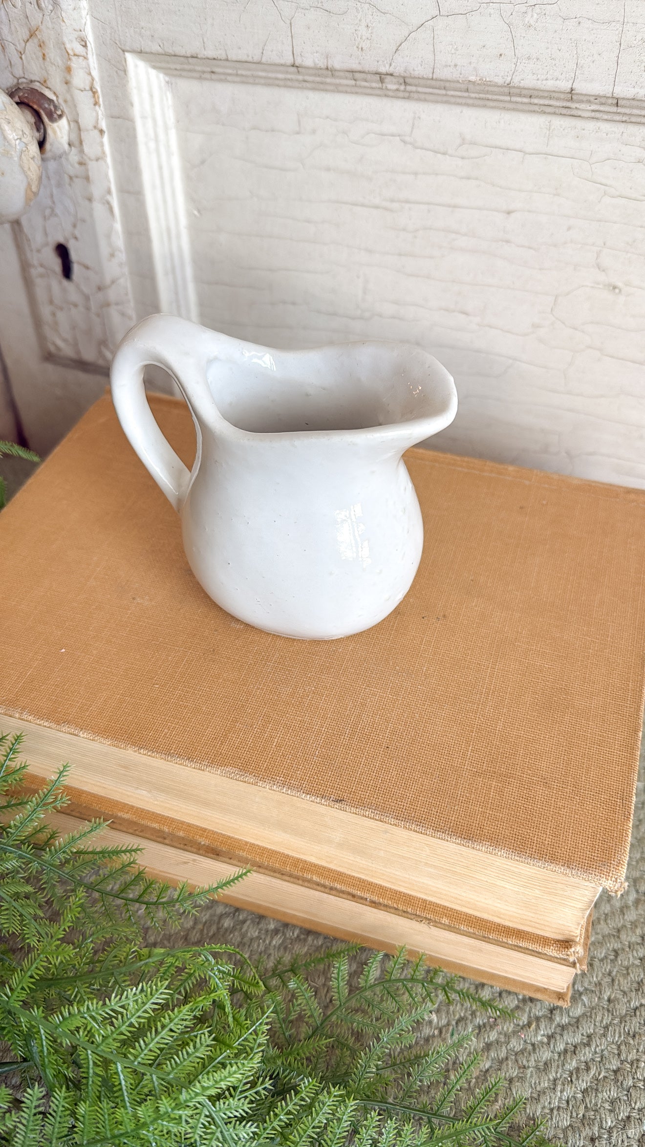 Vintage Mini McCoy Milk Pitcher