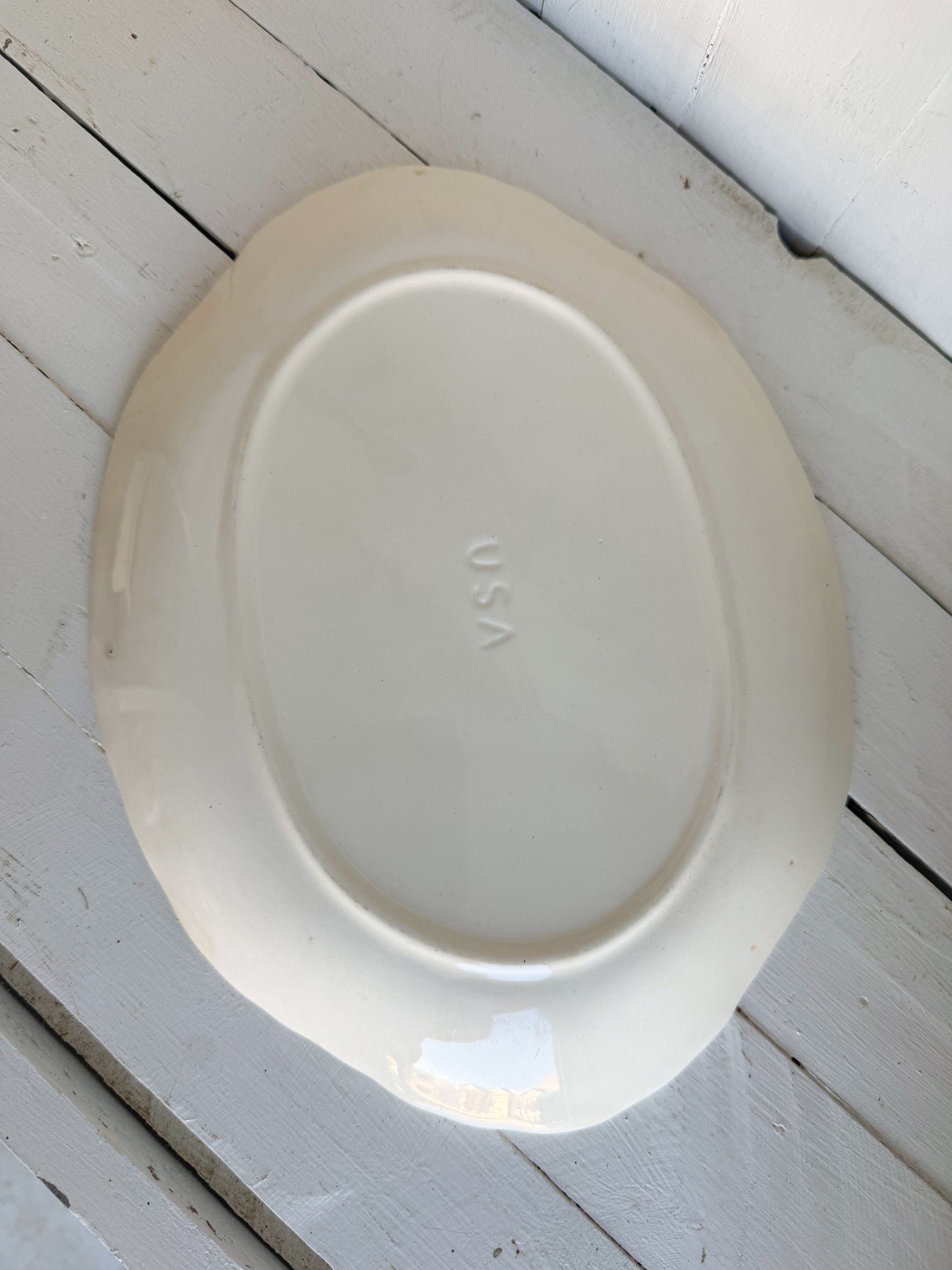 Sm. ‘USA’ Ironstone Platter