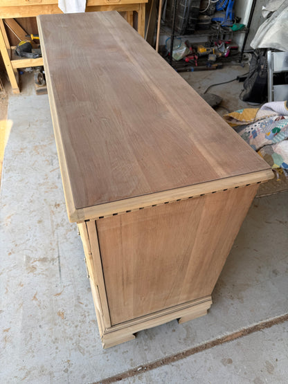 8-Drawer Bleached Dresser