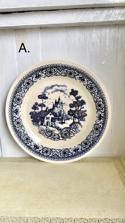 9” Ironstone Plate