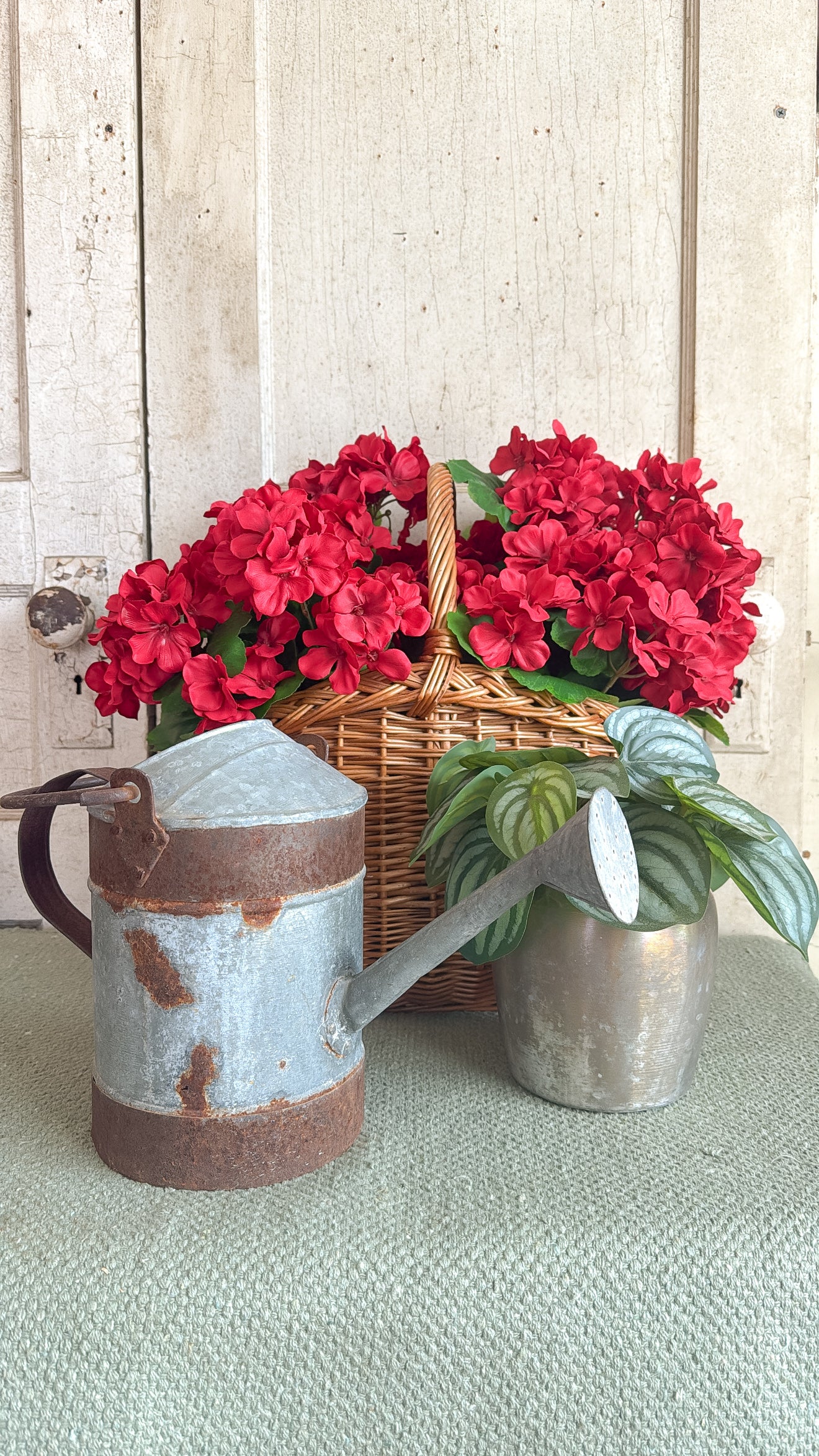 Vintage Rusted Watering Can