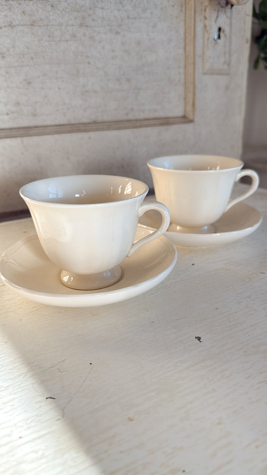 Pair of Wedgwood Cup & Saucer