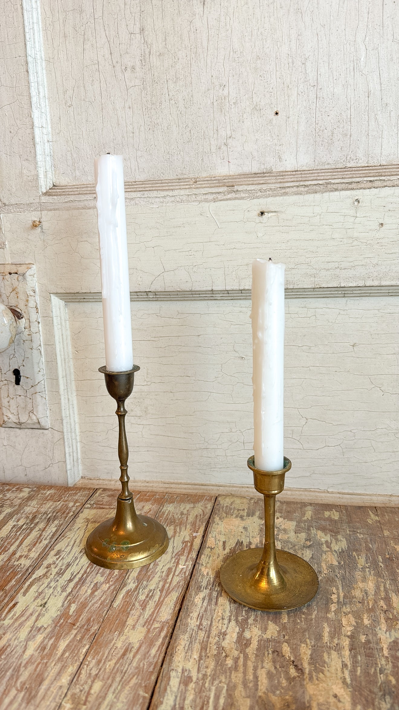 Pair of Brass Candlesticks