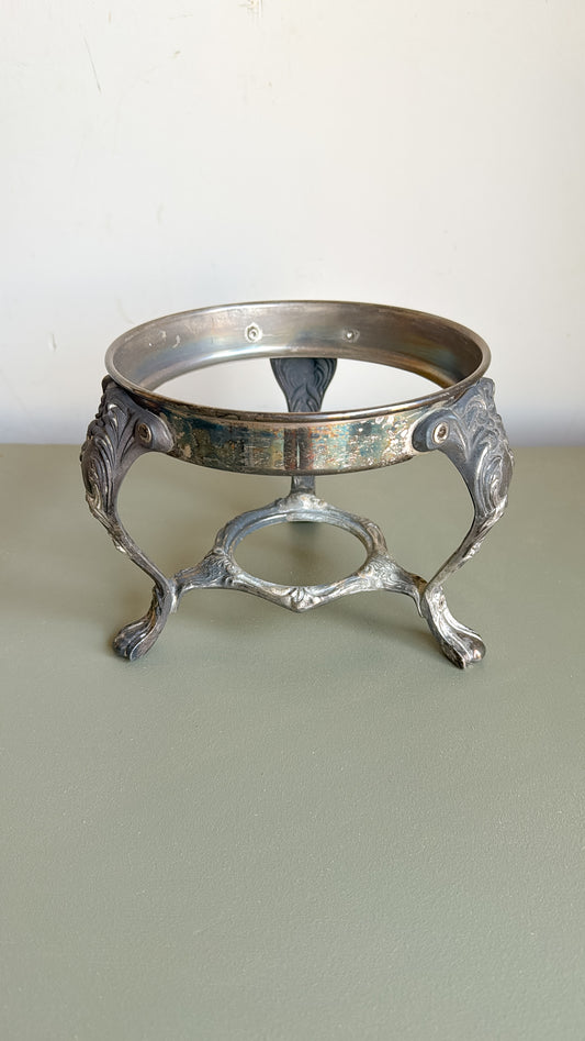6” Tall Silver Plated Stand
