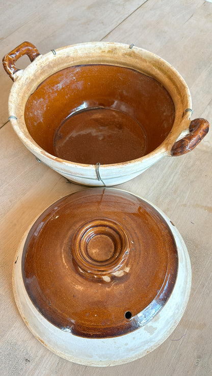 Vintage Pottery Casserole Pot