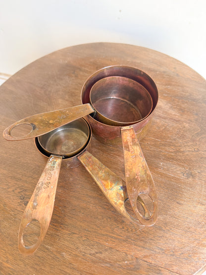 Solid Copper Measuring Cups